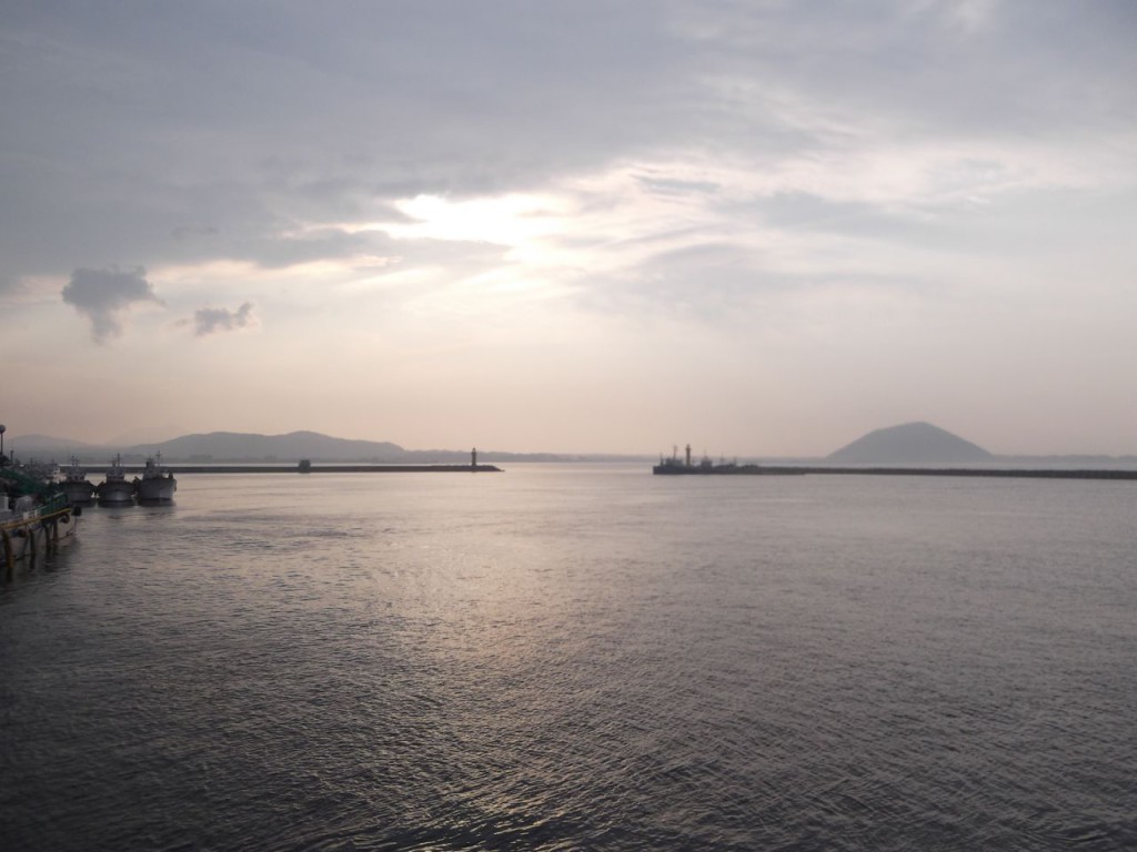 view on our way back to Jeju