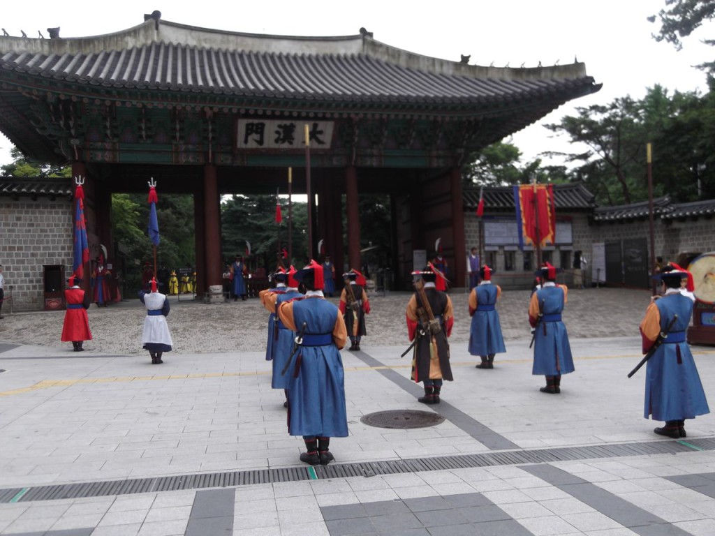 Ceremony at the palace