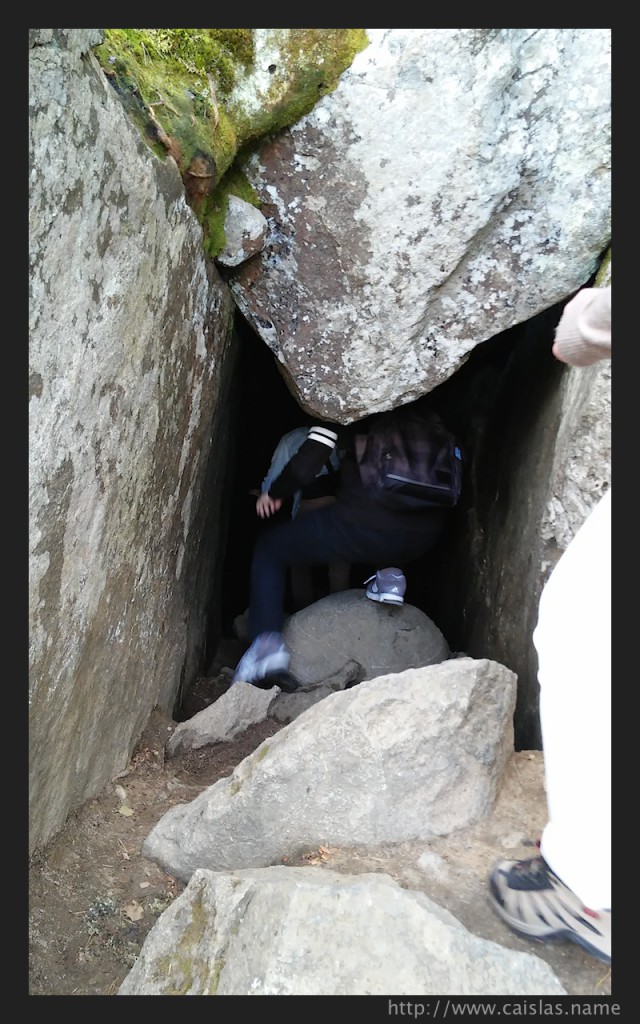 Getting inside the cave